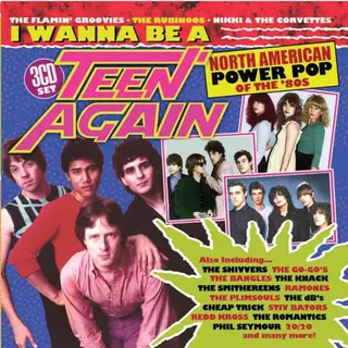 Cherry Red I Wanna Be A Teen Again - American Power Pop 1980-1989 3Cd Clamshell Box
