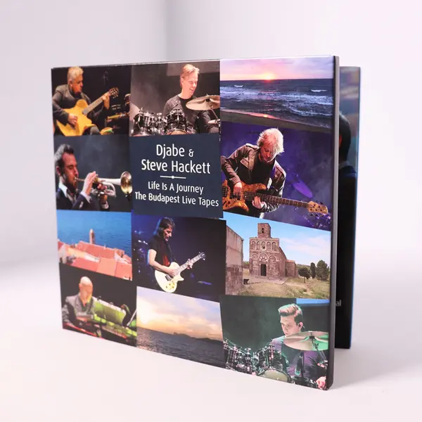 Cherry Red Records Djabe & Steve Hackett: Life Is A Journey, The Budapest Live Tapes, Three Disc: 2CD/1DVD Set Dvd/Cd Rock Steve Hackett & Djabe thumbnail