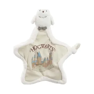 Rainbow Designs Harry Potter Hedwig Schmusetuch - Weiche Plüsch Neugeborene Schmusetuch Mit Schneeeule Design - Sternförmige Babydecke Mit
