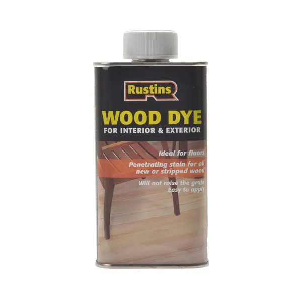 Rustins WDLT1000 Wood Dye Light Teak 1 Litre thumbnail