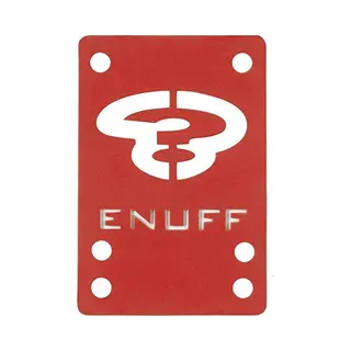 Enuff Unisex Erwachsene Shock Pads Lager, Rot, Einheitsgröße