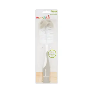 Munchkin Sponge Bottle Brush Gray