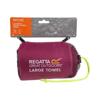 Regatta Compact Travel Towel - Large In Pink