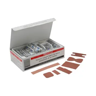 Sterostrip Steroplast Premium Elastic Fabric Plasters In 7 Sizes - Pack Of 100 Assorted