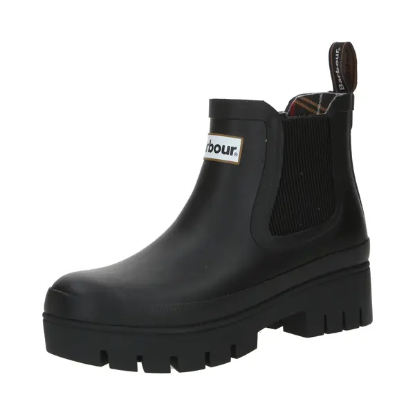 Barbour Regenlaarzen 'Halton' Zwart / Wit thumbnail