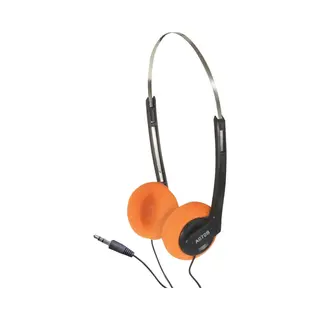 SoundLAB Lichtgewicht On-ear Stereo Hoofdtelefoon / Oranje - 1, 2 Meter