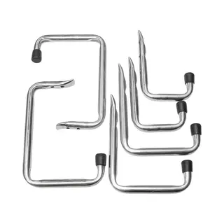 Eagle 6-pack Universele Opberghaken 2xS 2xM En 2xL - Ophanghaken - Ideaal Voor In Schuur Of Garage
