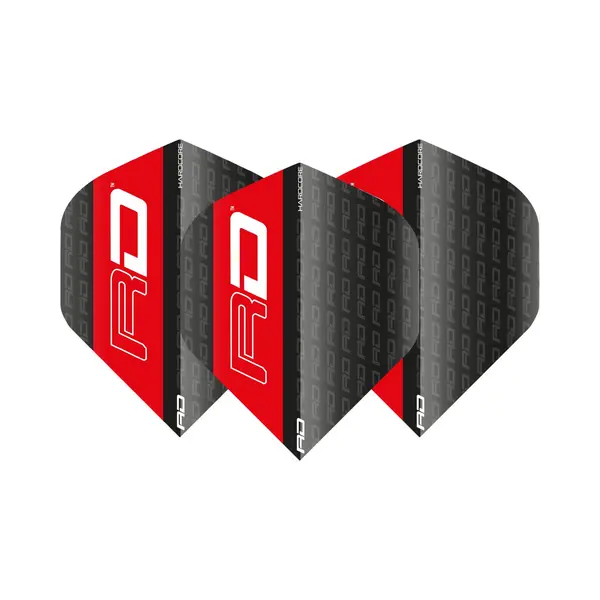 Red Dragon Hardcore Xt Black Red Rd - Dart Flights thumbnail