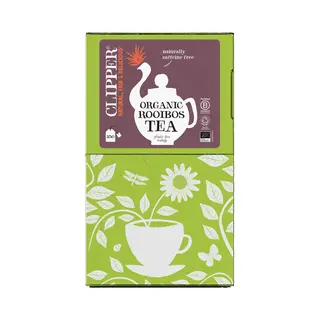 Clipper Natural, Fair & Delicious Clipper Organic Redbush Tea Bags | 250 Individually Wrapped Rooibos Teabags | Bulk Buy, Home & Catering | Caffeine-Free Herbal Tea Bags |