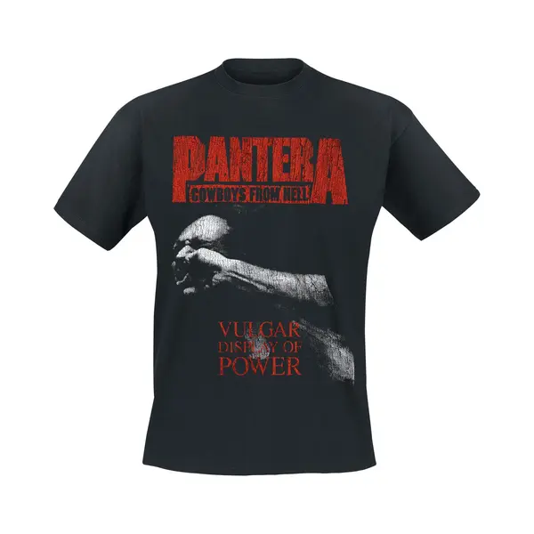 Pantera Vulgar Display Of Power T-Shirt Schwarz In M thumbnail