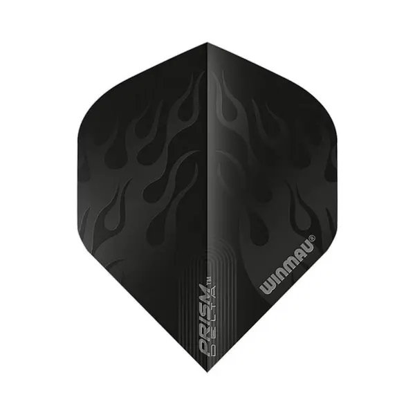 Winmau Prism Delta Flame Black - Dart Flights thumbnail