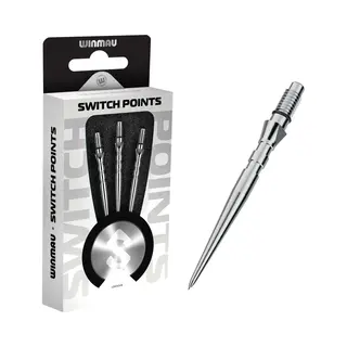 Winmau Switch Point Groove Silver 30 Mm