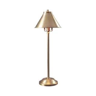 Elstead Provence - 1 Leuchttischlampe Antik Messing, E14