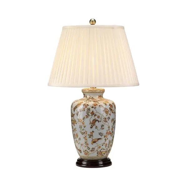 Elstead Gold Birds - 1 Leuchttischlampe Gold, E27 thumbnail