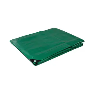 Silverline Heavy Duty Tarpaulin Cut 4 X 5m / Actual 3.85 X 4.9m