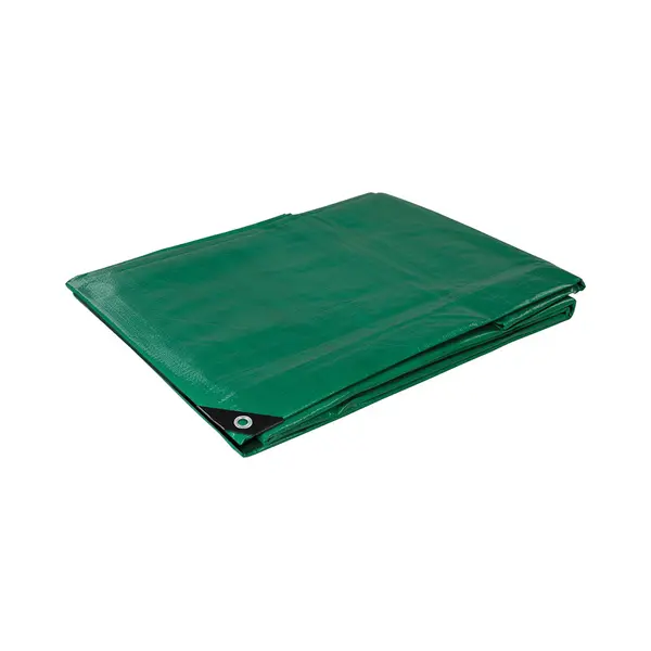 Silverline Heavy Duty Tarpaulin Cut 4 X 5m / Actual 3.85 X 4.9m thumbnail