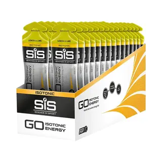 Science In Sport - SiS Go Isotonic Energygel - Energie Gel - Isotone Sportgel - Lemon & Lime Smaak - 30 X 60ml