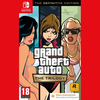 Rockstar Gta Trilogy - Nintendo Switch - Code In A Box