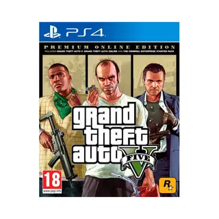 Sony Grand Theft Auto V: Premium Edition, PS4 English PlayStation 4