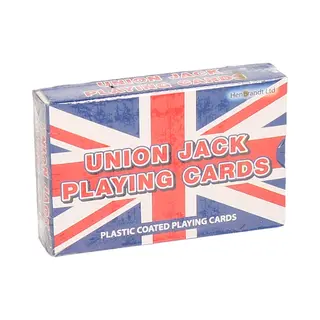 Henbrandt Speelkaarten - Geplastificeerd - Union Jack - Kaartspel Pesten/ Pokeren