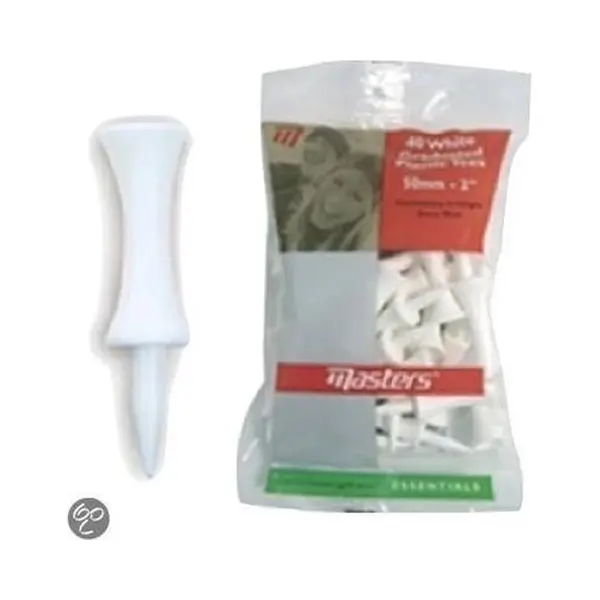 Masters Plastic Golftees Graduated Wit 51mm - 2 Inch (25 Stuks) thumbnail