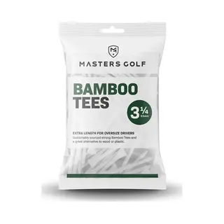 Masters Bamboe Tee, Wit