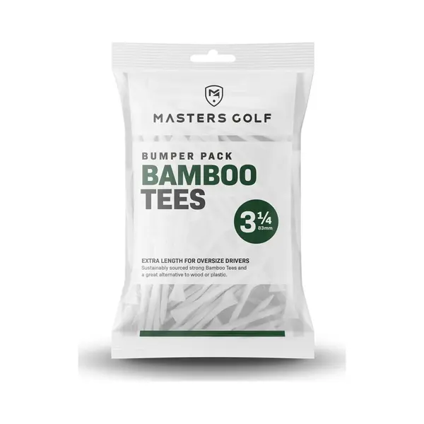 Masters Bamboe Tee, Wit thumbnail