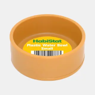 Habistat - Ronde Plastic Water Bak - S - 7 X 7 X 2.5cm
