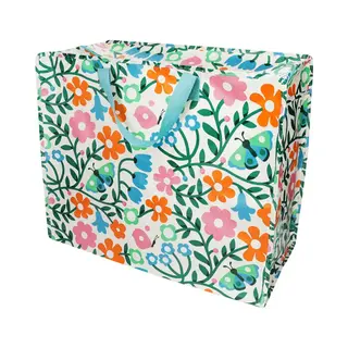 Rex London Xxl Riesentasche Esme Aufbewahrungstasche Mit Reißverschluss Blumen-Motiv Ca. 58×28×48 Cm
