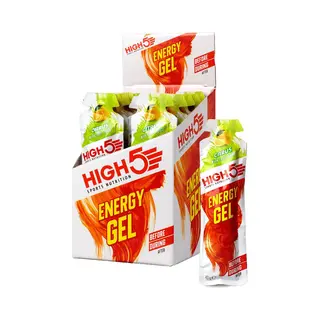 HIGH5 - Isotonic Energygel - Lemon Smaak - Energie Gel - Isotone Sportgel - Harlopen & Wielrennen - 20 X 40ml
