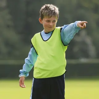 Precision Mesh Training Bib - Fluo Yellow / Kids 4-9Yr