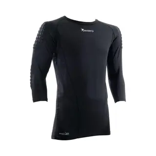 Precision Gk Padded Base-Layer Shirt Junior Size Mb (Black), One Size, K-Rey-PRG053B