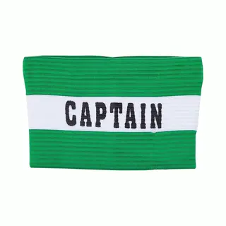 Precision Unisex-youth CaPTains Armband, Green, Junior, Yellow, K-Rey-TR692G