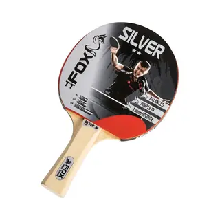 Fox Factory Fox Tt Silver 2 Star Table Tennis Bat - Red, One Size