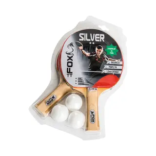 Fox Tt Silver 2 Player Table Tennis Set - Misc / One Size