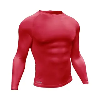 Precision Baselayer Top Long Sleeve Jnr - Red / Sb 24-26in