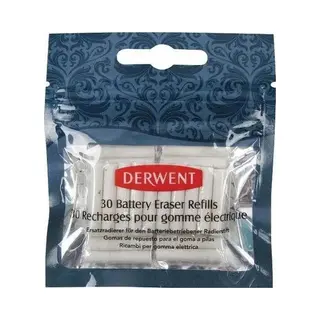 Derwent 30er-Pack Ersatzradierer Für Radierstift