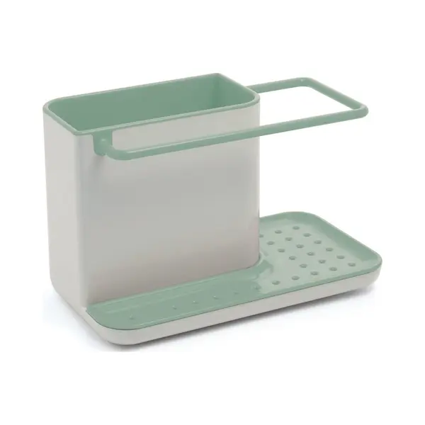 Joseph Joseph Joseph - Küchen Spülbecken Caddy Organizer Mit Schwammhalter Und Spültuchhalter, Küchen Zubehör, Salbei/Grün, Medium thumbnail