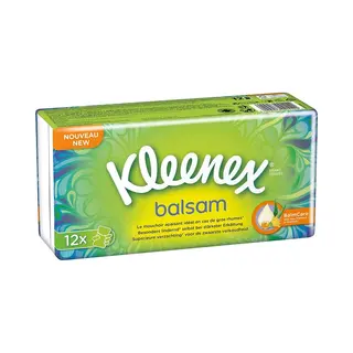 Kleenex Balsam Taschentücher 12er Pack
