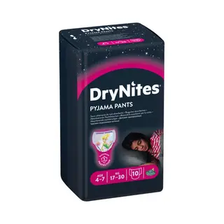 Huggies DryNites Pyjama Pants Meisjes 10 stuk(s)