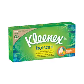 Kleenex Balsam Box Papiertaschentücher 64 Stück