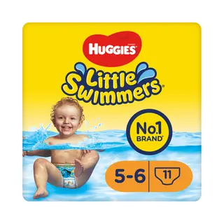 3x Huggies Little Swimmers Maat 5-6 (12-18 Kg) 11 Stuks