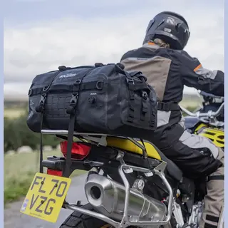 Oxford Aqua Rolltas - 50 Liter Inhoud - Schoudertas - Zadeltas - 100% Waterdicht - Ideaal Voor Vakantie Of Transport - Met Harde Bodem