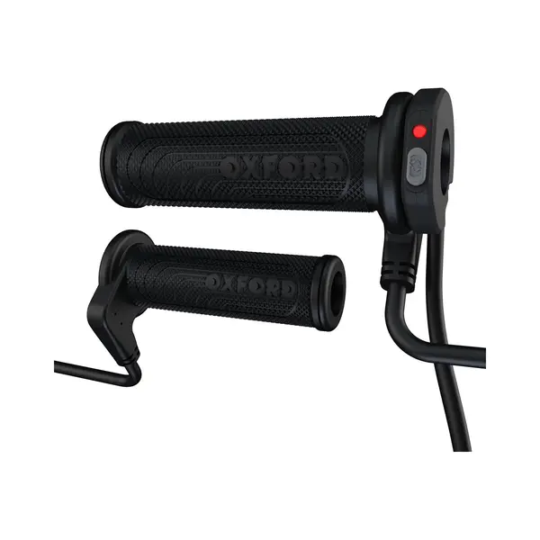 Oxford Handvatverwarming Met Ingebouwde Bediening! - Hotgrips Sports - 5 Standen Regelbaar - Warme Handen Op De Motor - Tot Wel 45 Graden thumbnail