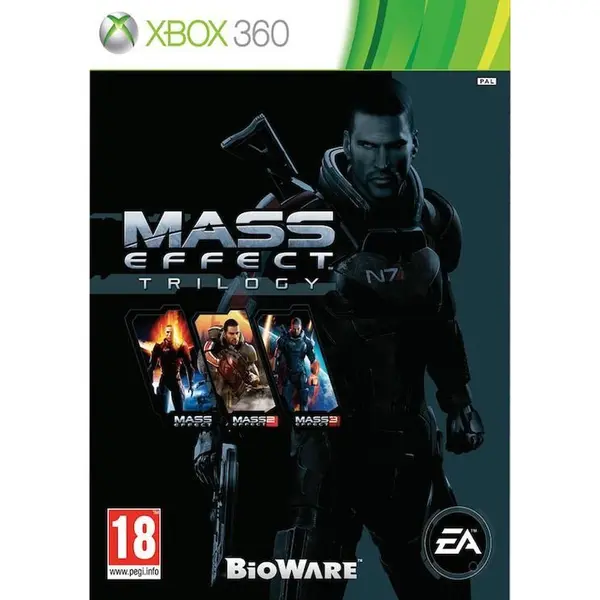 Electronic Arts Mass Effect Trilogy Standaard Duits, Engels, Spaans, Frans, Italiaans Xbox 360 thumbnail