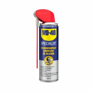 Wd-40® Siliconenspray 250ml - Smeermiddel - Siliconenvet - Voor Prestaties Onder Hoge Druk