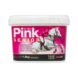 Naf In The Pink Senior 1.8kg – Advanced Daily Support For Older Horses – With Prebiotics, Antioxidants & Joint Care – Promotes Vitality,