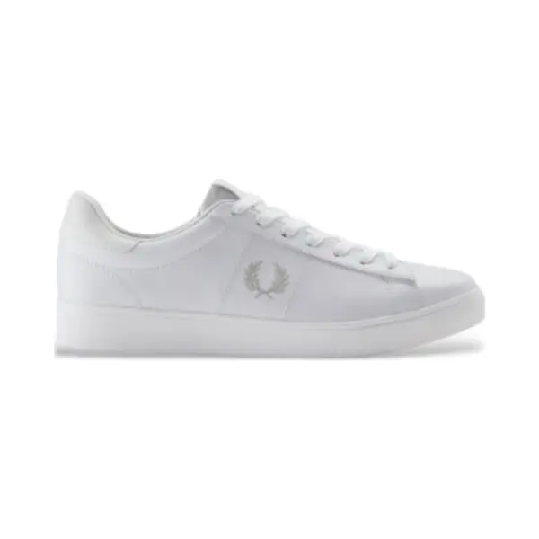 Fred Perry Herren Sneaker Weiß Glattleder thumbnail
