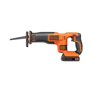 Black & Decker BDCR18-Qw Säbelsäge Schwarz, Orange