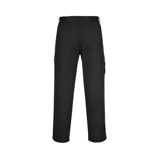 Portwest C701 's Black Combat Trousers Comfortable, Soft, Size Regular 30in W 31in L